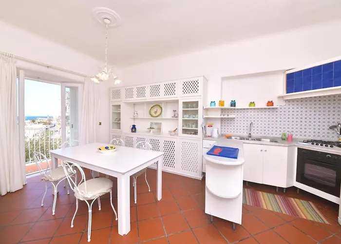 Casa Romano, Centro Di Forio, Ischia דירה *